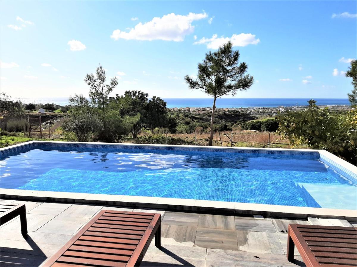 Villa Gavriel - Peyia Villa With Breathtaking Sea View, Peyia Villa With Private Pool, Secluded, Huge Outdoor Space, Mountain Views Exterior foto